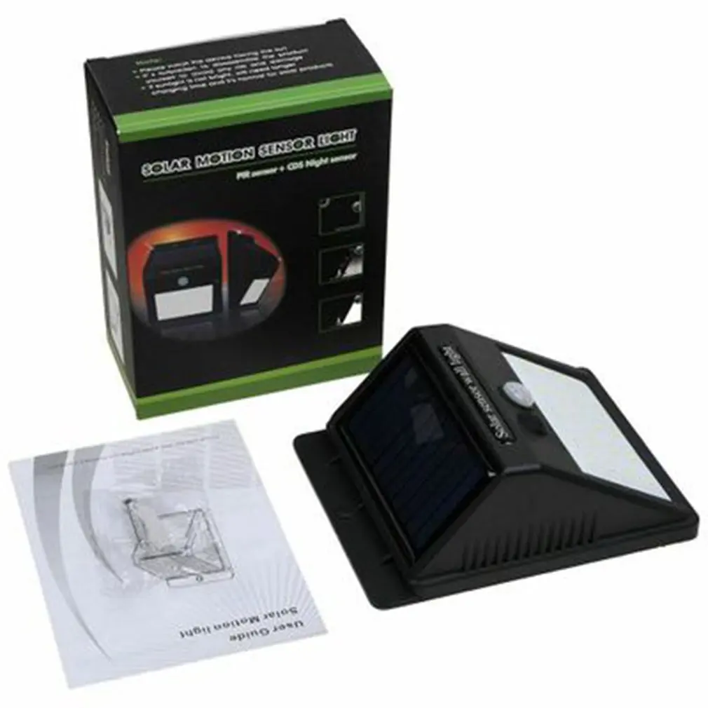 PIR датчик движения 20LED солнечный светильник с управлением Солнечная энергия