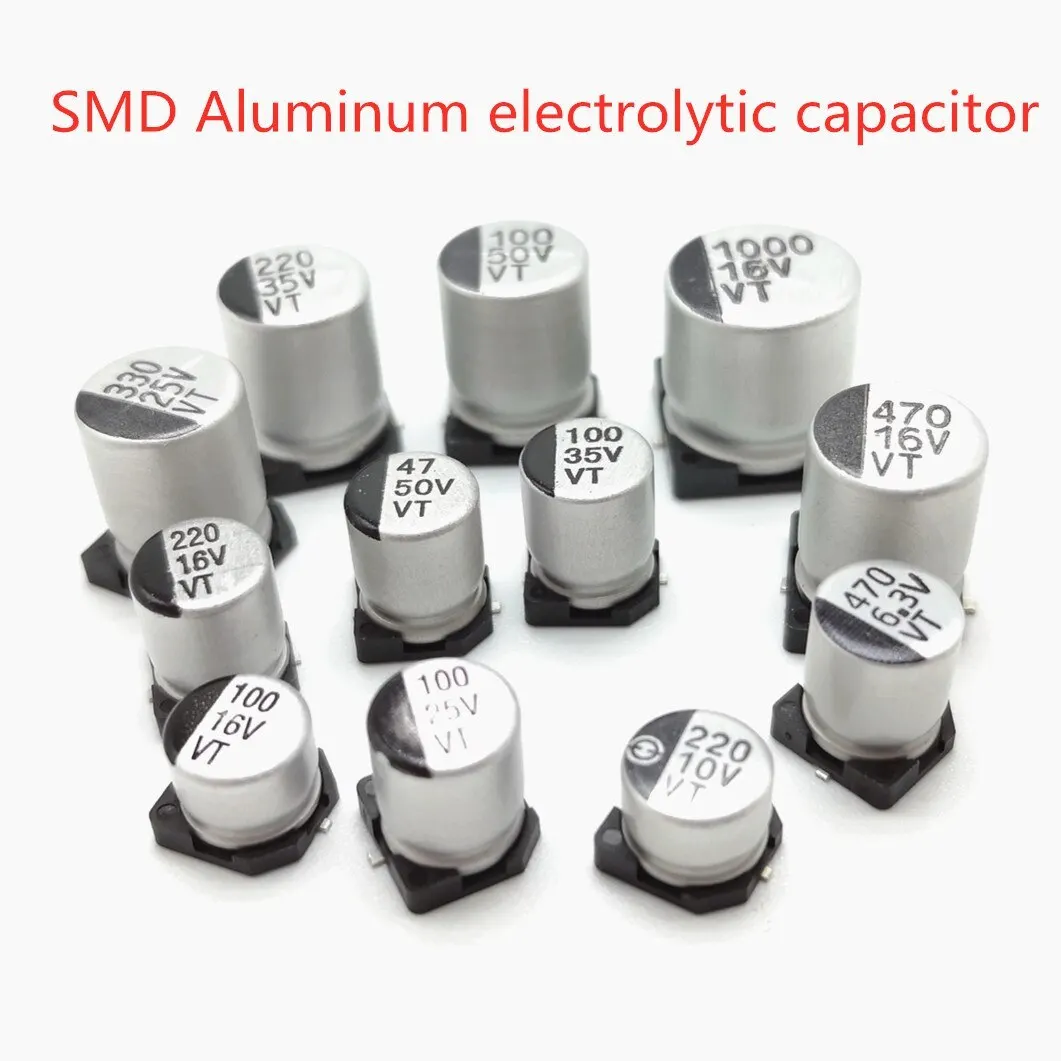 Новый высококачественный SMD алюминиевый электролитический конденсатор 25 в 10 мкФ