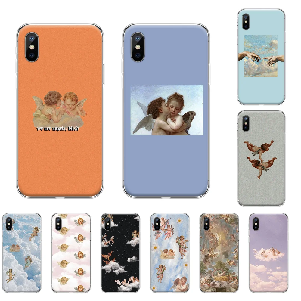 Da Vinci художественный эстетический чехол для iphone 4 4S 5 5S SE 5C 6 6S 7 8 plus X XS XR 11 PRO