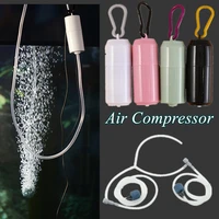 2 types usb portable aerator household fishing aquarium professional 5v 1w double pump oxygen single air compressor