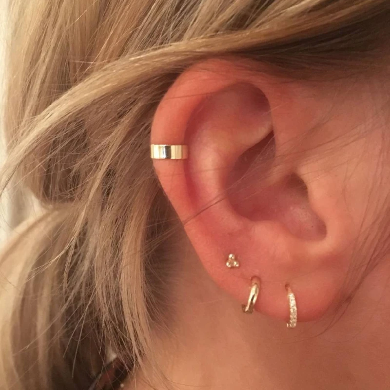 Классические серьги-гвоздики для женщин ювелирное изделие из стерлингового