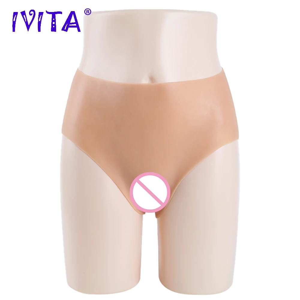 Искусственные Силиконовые трусики IVITA нижнее белье для трансвеститов