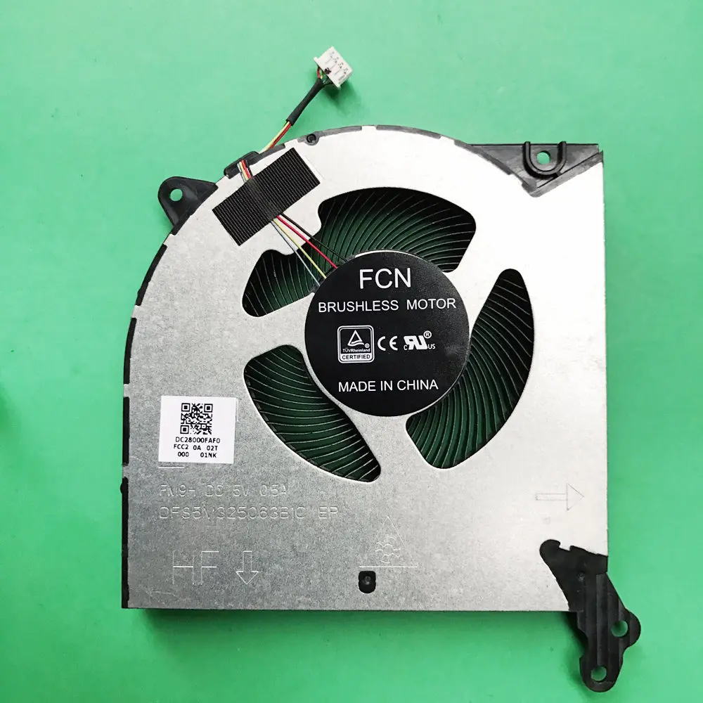 New laptop CPU GPU cooling fan Cooler Notebook PC for Lenovo RESCUER Y7000 R7000 Legion 5i 2020 FM9H DFS5M325063B1C DC5V 0.5A | Компьютеры