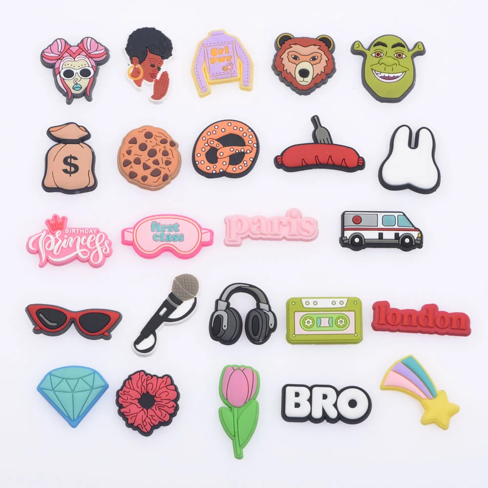 

Garden Shoe Decoration PVC Sweet Food Shoe Charms for Adults Child DIY Decorate Shoe Buckle