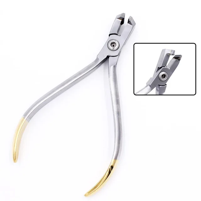 Distal end cut plier Стоматологические Ортодонтические Плоскогубцы филаментные концевые режущие щипцы Дистальный концевой режущий зажим клещи из нержавеющей стали кусачки - Цвет: Distal end cut plier