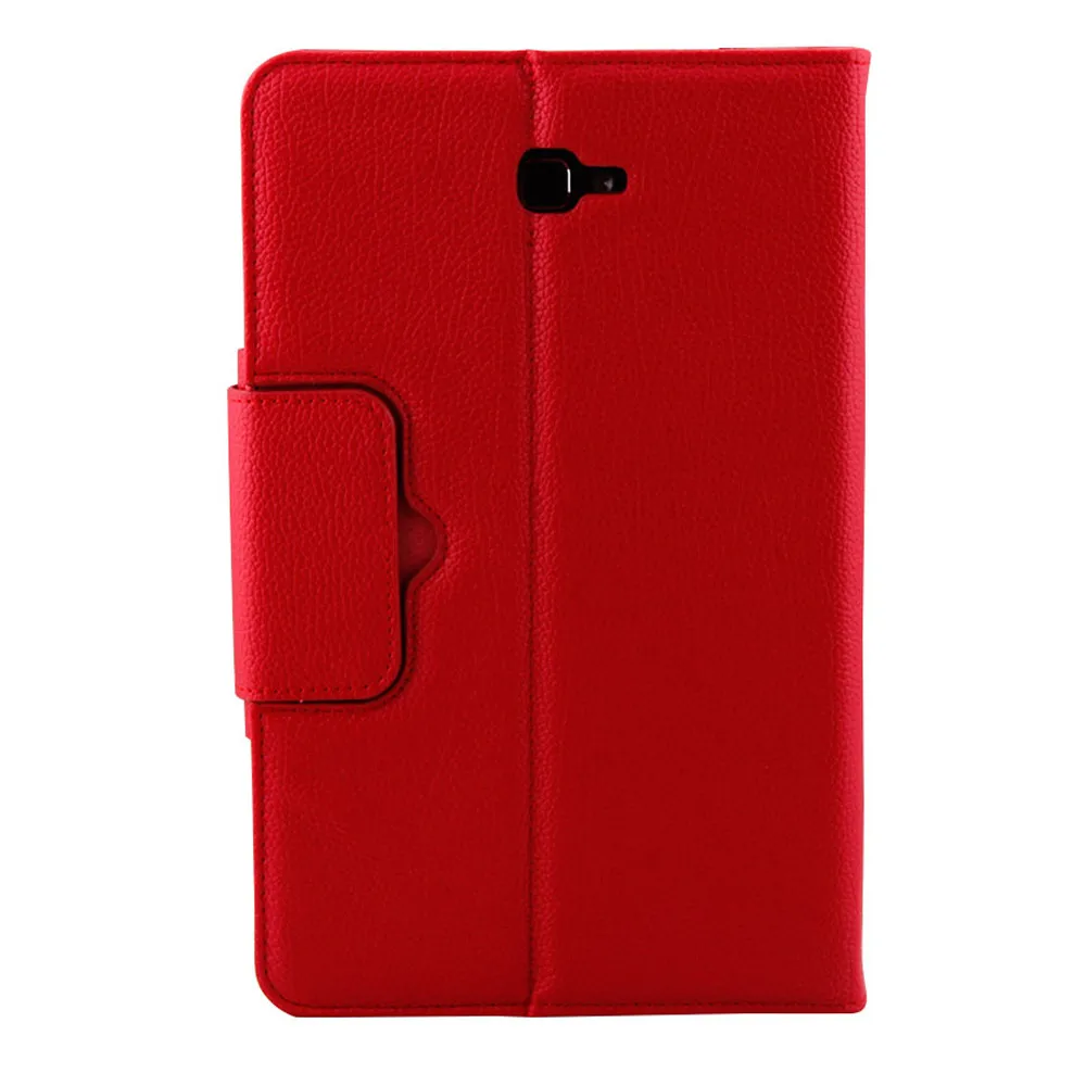 Bluetooth клавиатура чехол для Samsung Galaxy Tab A 10,1 T580 Funda+ пленка+ ручка клавиатура мини беспроводной