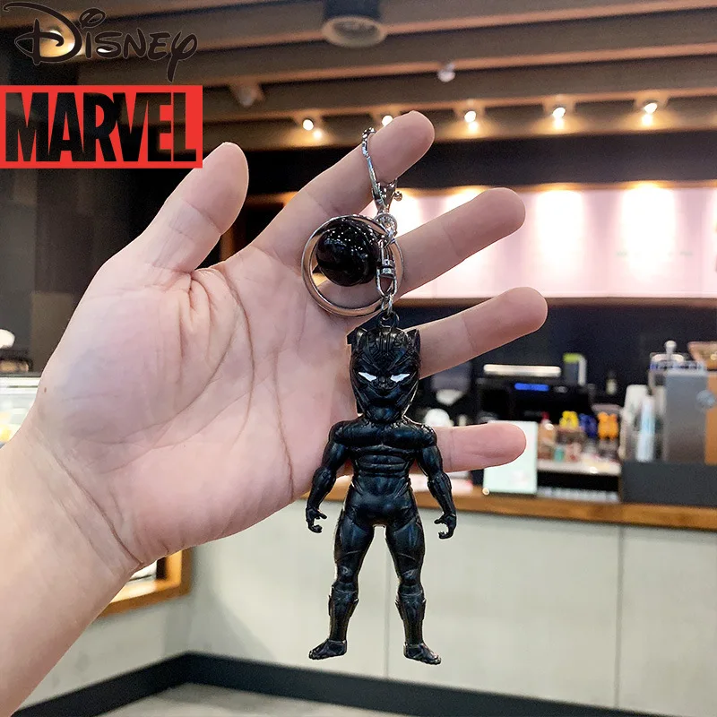 

Marvel Deadpool Metal Pendant Men's and Women's Car Chain Ring Couple Bags Hand-made Dolls Ornaments Small Gift Keychain