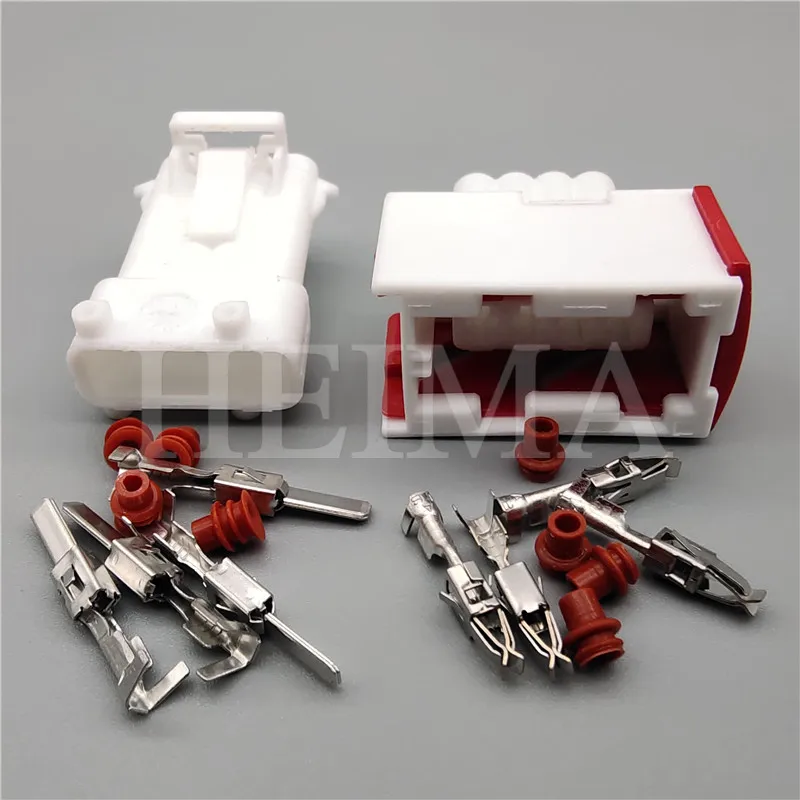 10 комплектов автомобильные водонепроницаемые 4-контактные разъемы TE AMP 3 5 мм |