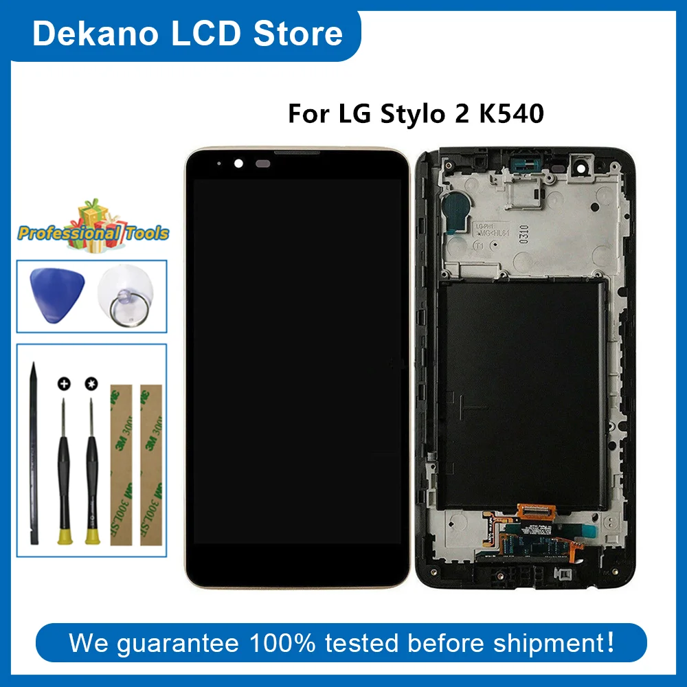 

For LG Stylo 2 LS775 VS835 K540 Touch Screen Digitizer Assembly LCD Disolay For LG Stylus 2 F720S F720K F720L Replacement+Tools