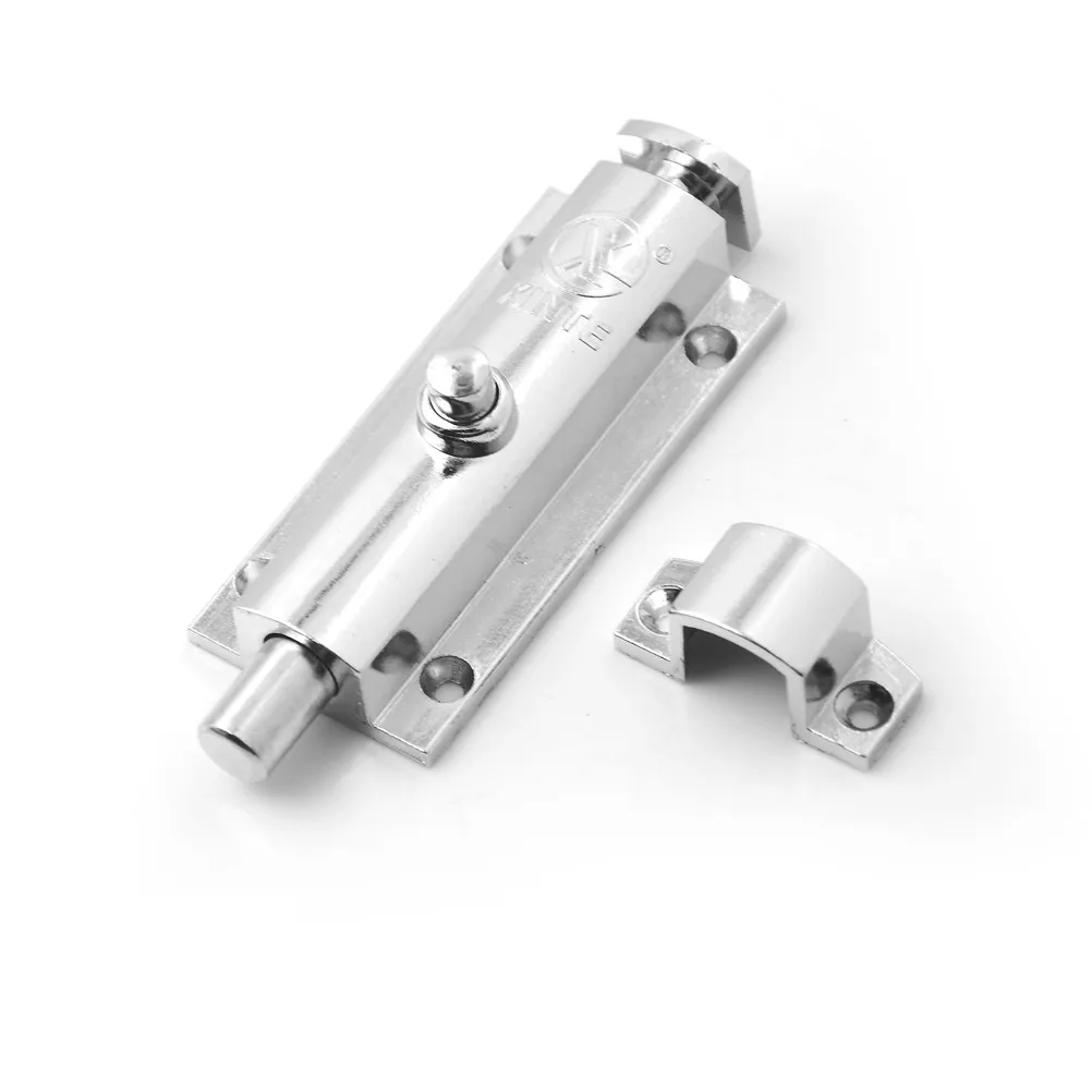 1 x кнопка дверного болта из цинкового сплава для автоматического выдвижения