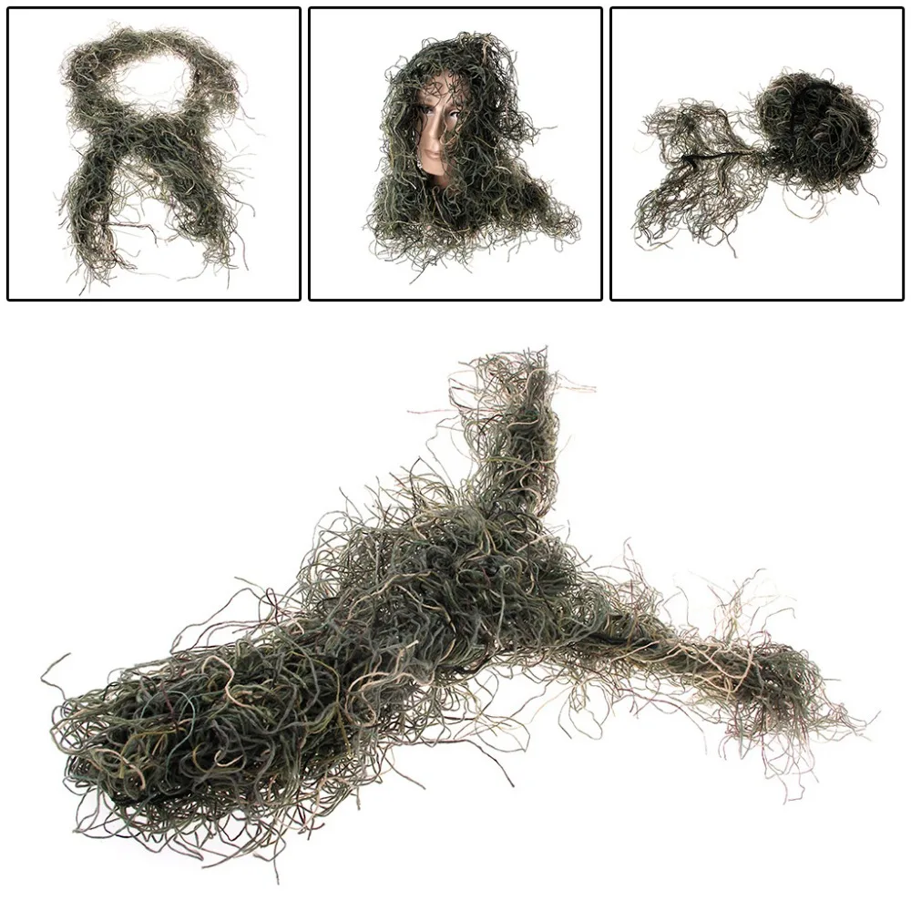 Охотничья винтовка оберточная веревка тип травы Ghillie Костюмы для камуфляжа Yowie
