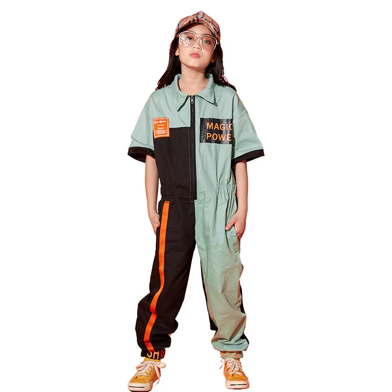

Short sleeve monkey dance suit for boys and girls, living room dance suit
