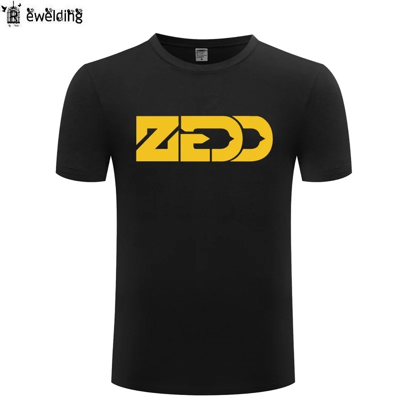 

New Designer DJ ZEDD Men T Shirt Hip Hop T Shirts Men Cotton Short Sleeve Punk Music Rock Tops Tees Camiseta Hombre Summer Style