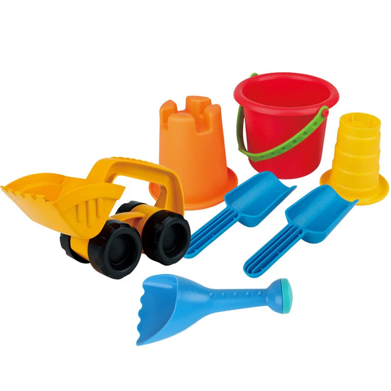 Hape пляжные игрушки для песка мягкие отправка автомобиля набор силиконовых