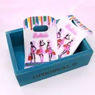 Пластиковые пакеты с узором для девочек 9x15 см, 100 шт.лот