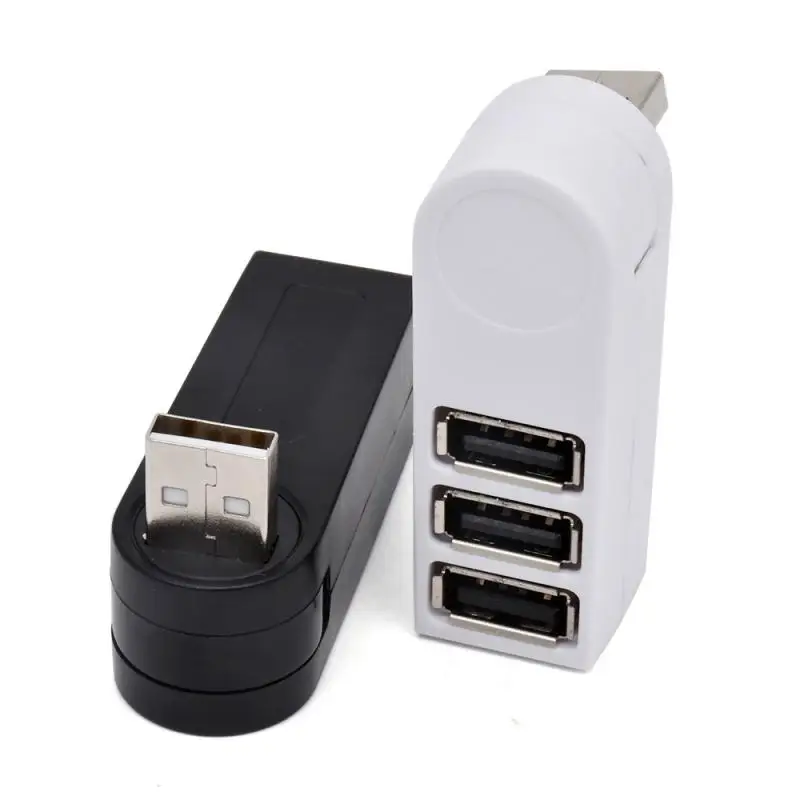 Extensor multifunción de tres puertos, Adaptador divisor de tres puertos USB 2,0,...