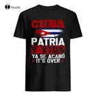 Новинка, Винтажная футболка с изображением кубинской патриды, Y Vida Ya Se Acabo, крутая футболка с изображением кубинского флага, кубинской революции, хлопковая футболка