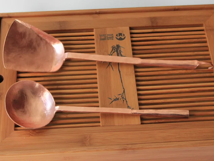 1 шт. ложка для столовой ложки из чистой меди | Дом и сад