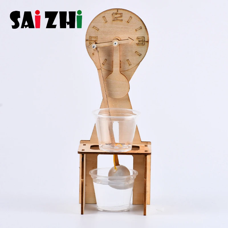 Saizhi Diy детские часы капельки модель строительные наборы игрушки для детей