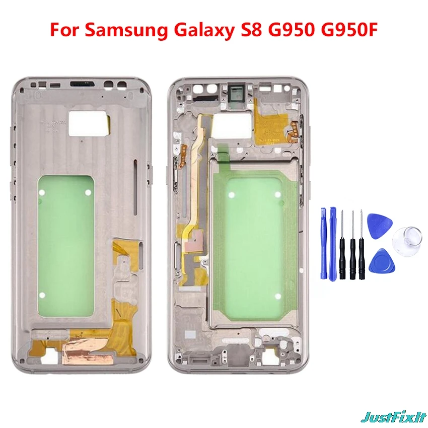 Для Samsung S8 S9P S9 S8Plus корпус средняя рамка Пластина Крышка Ремонт для Galaxy S9Plus Plus
