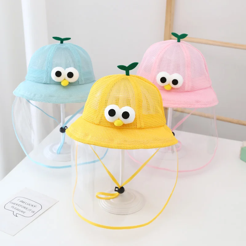 

Шляпа от солнца детская, летняя, дышащая, с большими глазами, для мальчиков и девочек, солнцезащитный крем для отдыха