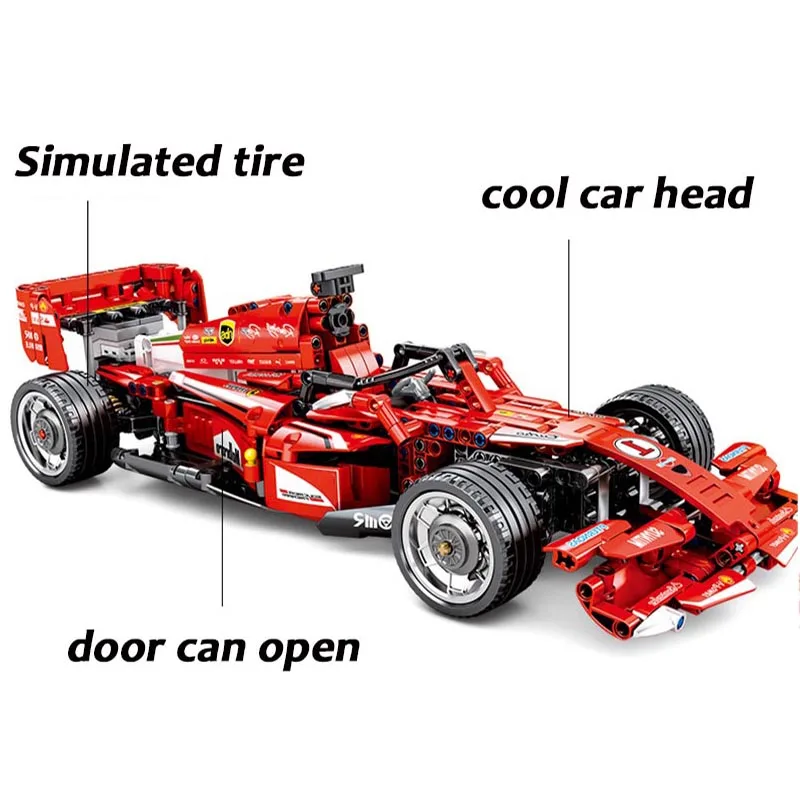 Technic MOC функция двигателя автомобили моторная техника автомобиль F1 скоростной