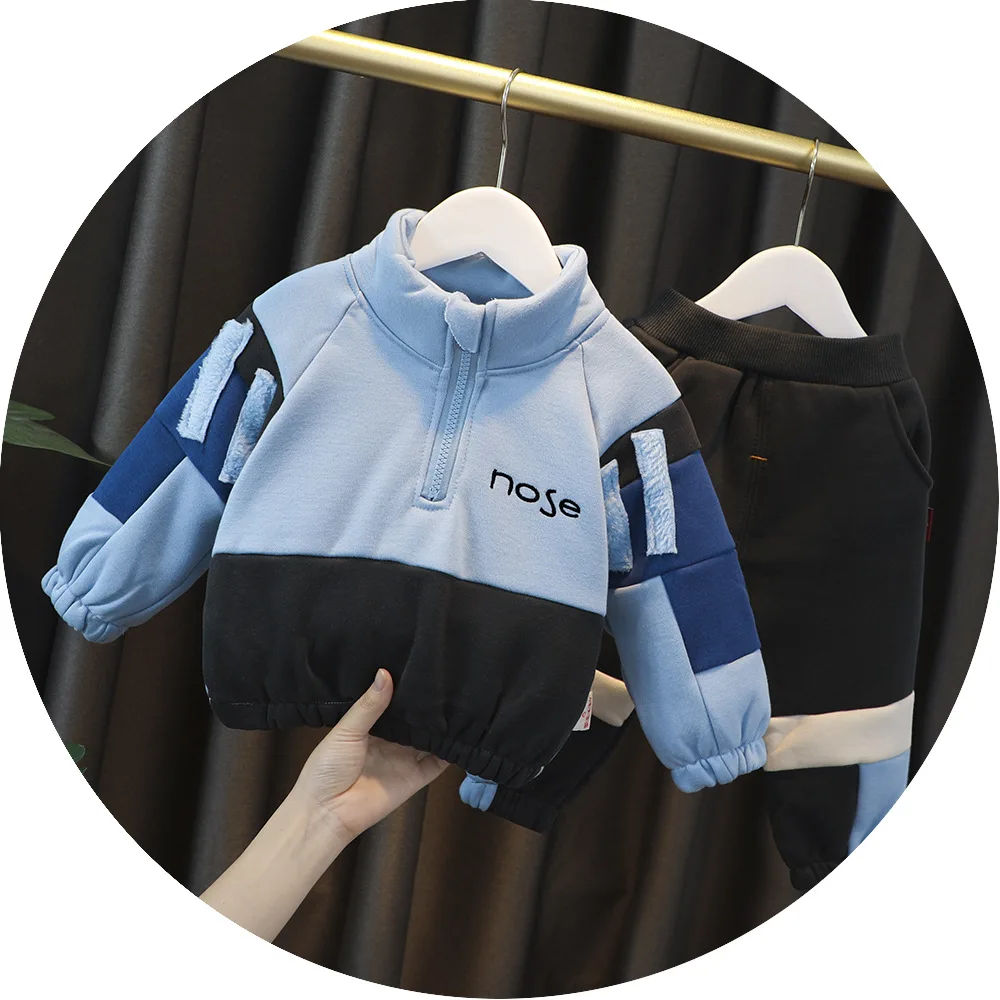 Детский спортивный костюм из двух предметов на осень/зиму|Комплекты одежды для