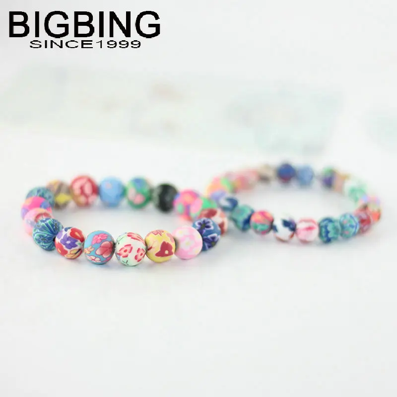 Y010 BIGBING ювелирные изделия большой маленький цветок бусы браслет модные высокого