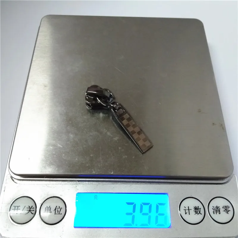 20Pcs 5# Gun Black Metal Zipper Head For Resin B3 | Дом и сад