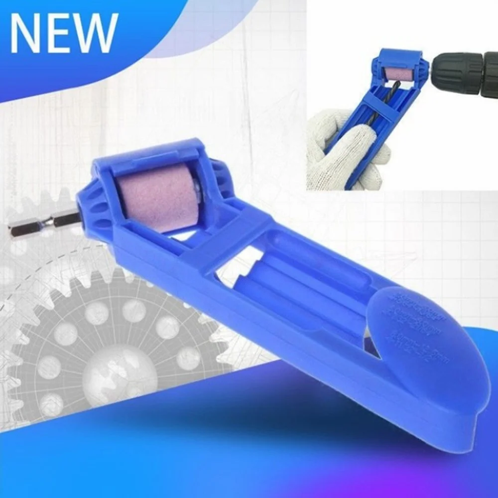 2-12.5mm Drill Bit Sharpener Power Tool Polishing Corundum Grinding Wheel Portable Powered Nozzles | Инструменты