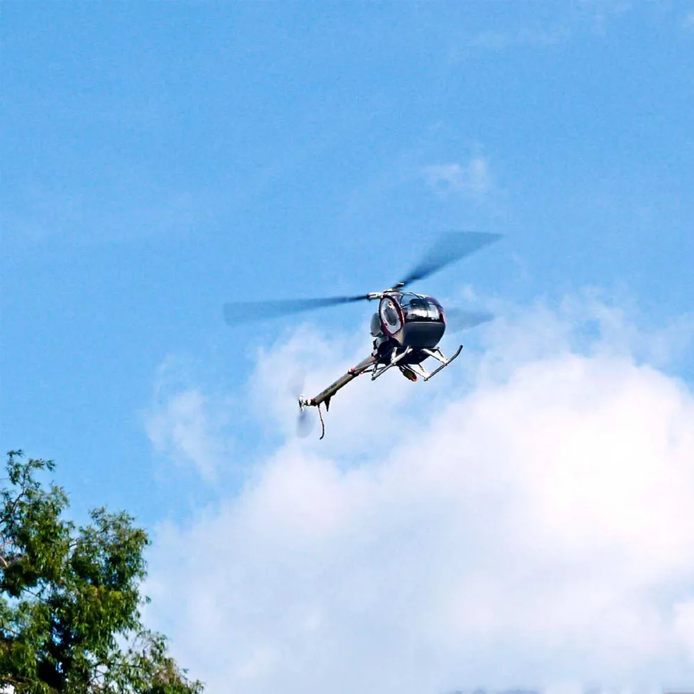 

SCHWEIZER Hughes 300C Scale 9CH RC Helicopter Brushless RTF All Metal high Simulation Remote Control Helicopter Aircraft Mode 2