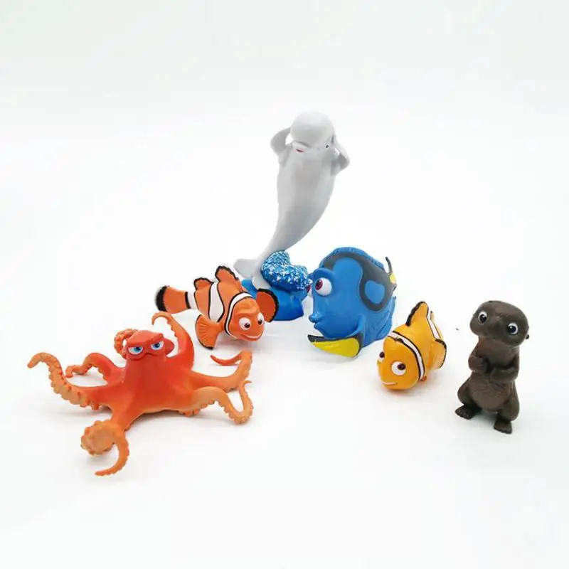 6 шт./компл. украшение для аквариума фильм продукт в поисках Немо фигурки Дори