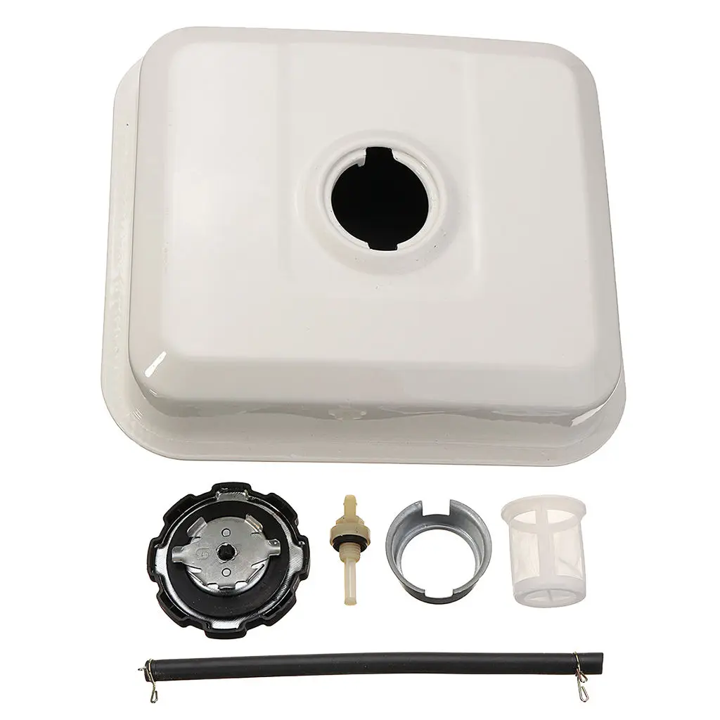 1 комплект бензобака для двигателя ATV 3 л топливный бак белый фильтр Honda GX120 GX140 GX160