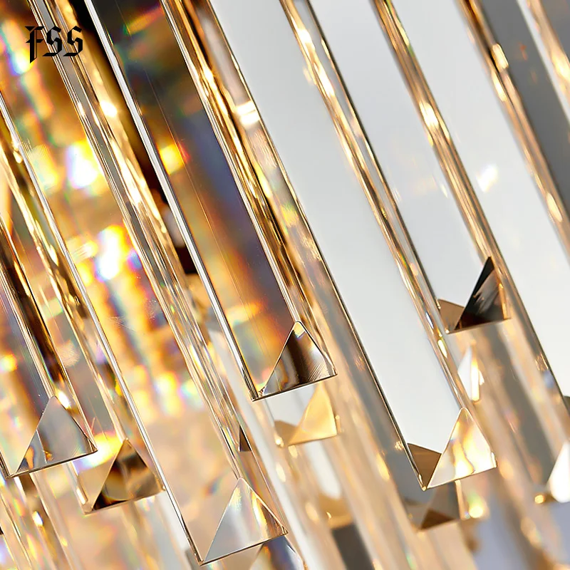 Современная роскошная хрустальная люстра для освещения хрустальные лампы