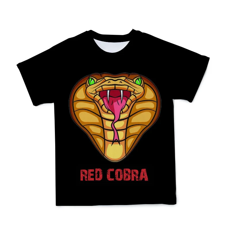 

3 To 14 Years Kids T Shirt Cobra Kai The Karate Kid Children Clothing 3d T-Shirt Boys Fashion Tshirt Cartoon Child T Shirts