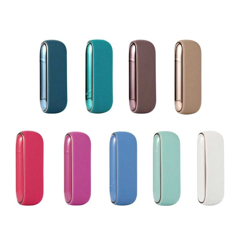 

Soft Silicone Protective Case+PC Cap Cover For IQOS Solid Color Protective Cover For IQOS 3 Decoration Replaceable Cover
