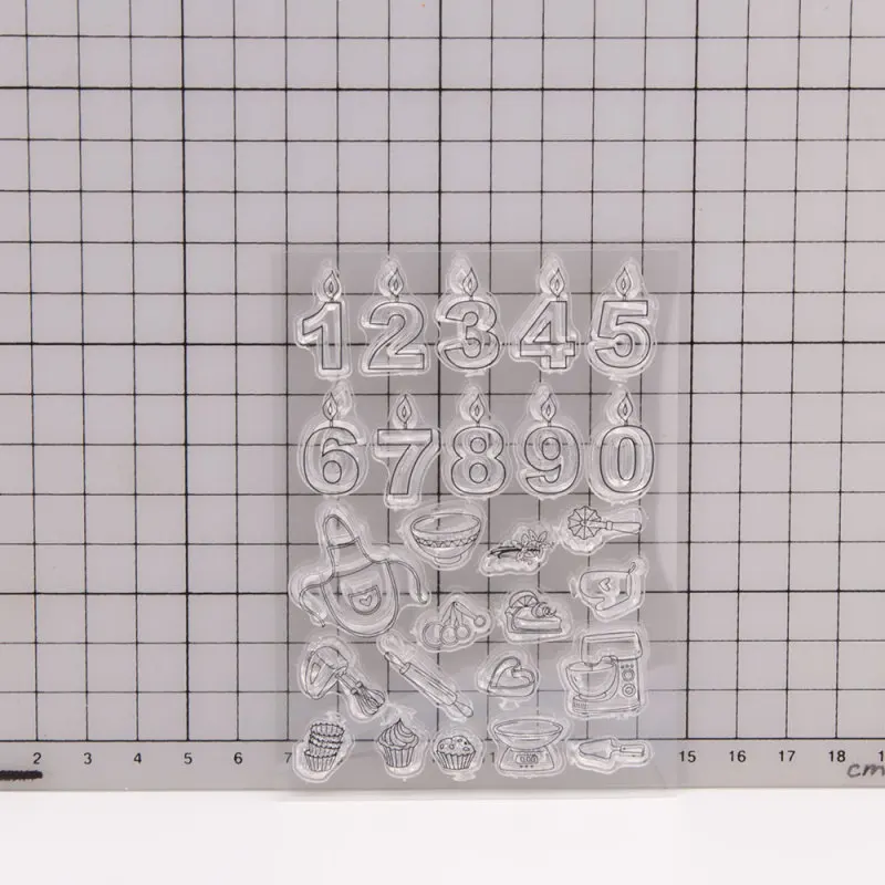 Металлические штампы для вырезания штампов и набор прозрачных скрапбукинга