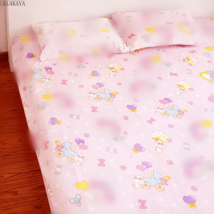 В виде милого героя аниме Одеяло плюшевые домашние тапочки с кошечкой из