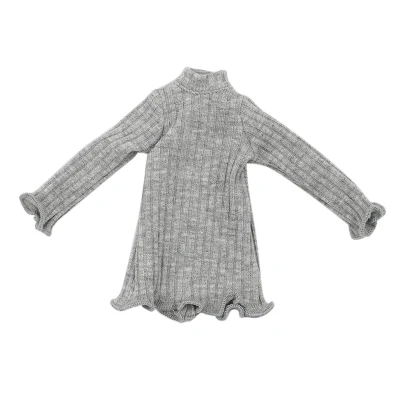 Одежда Blyth Doll свободный свитер-платье футболка с длинными рукавами подходит для 30 см 1/6 суставов Licca ICY Azone аксессуары для детской куклы - Цвет: Серый