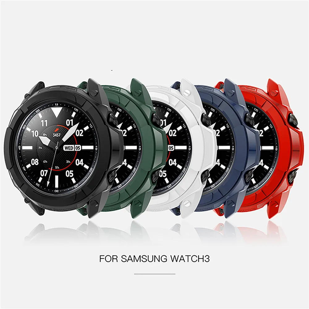 

Watch Case Scale Ring Protective Cover for Samsung Galaxy watch3 41mm/45mm Protective Shell