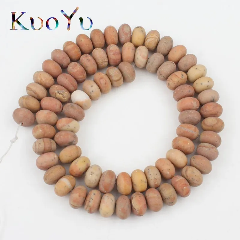 Colorful Jade 5x8 мм натуральные матовые Форст Агаты Jades Jaspers Amazon круглые бусины Свободные перчатки для мотоцикла для самостоятельного изготовления ювелирных изделий Браслеты - Цвет: Colorful Jade