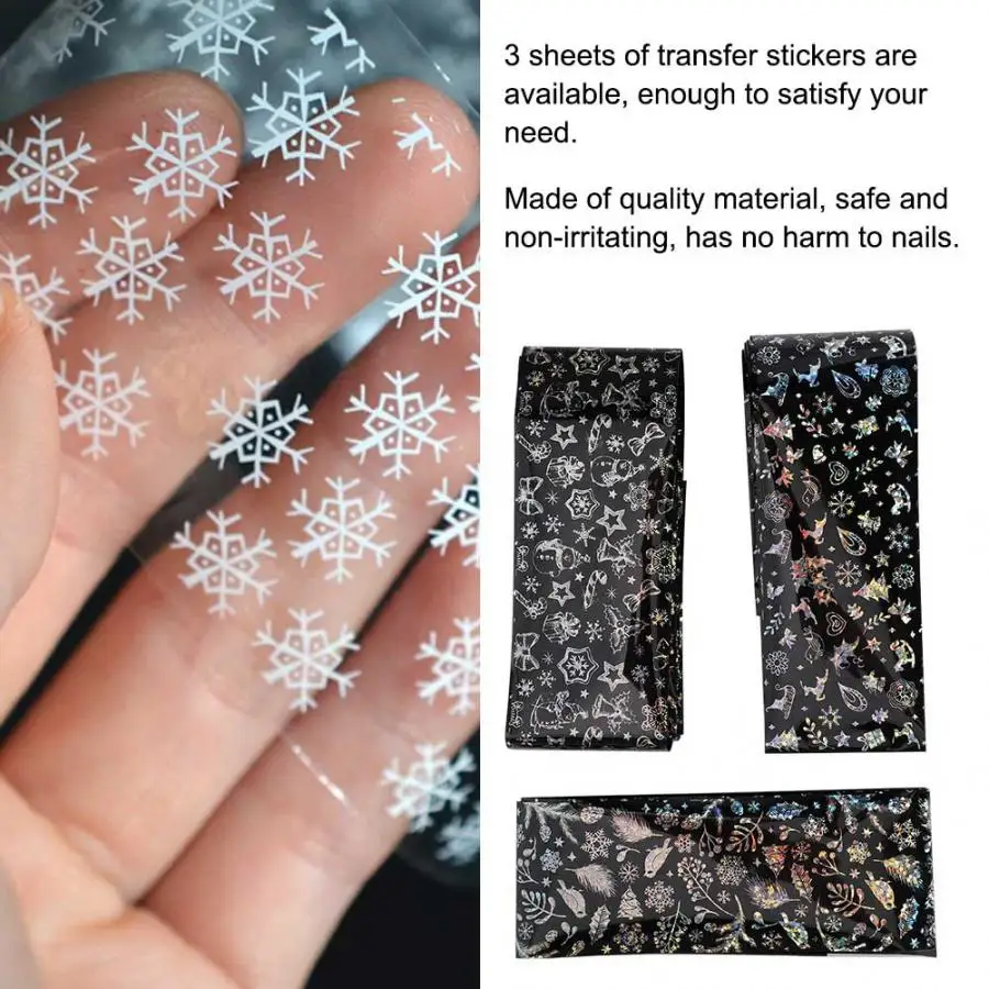 3 шт. изысканные наклейки для ногтей|Стикеры и наклейки| |