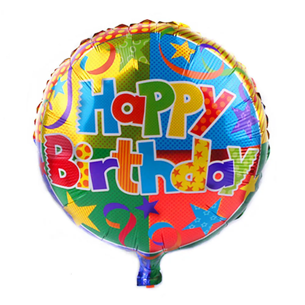 

18inch Happy Birthday Foil Balloons Wedding Ballons Decorations Kids Inflable Air Ball Toys Globos Baby Shower Party Supplies