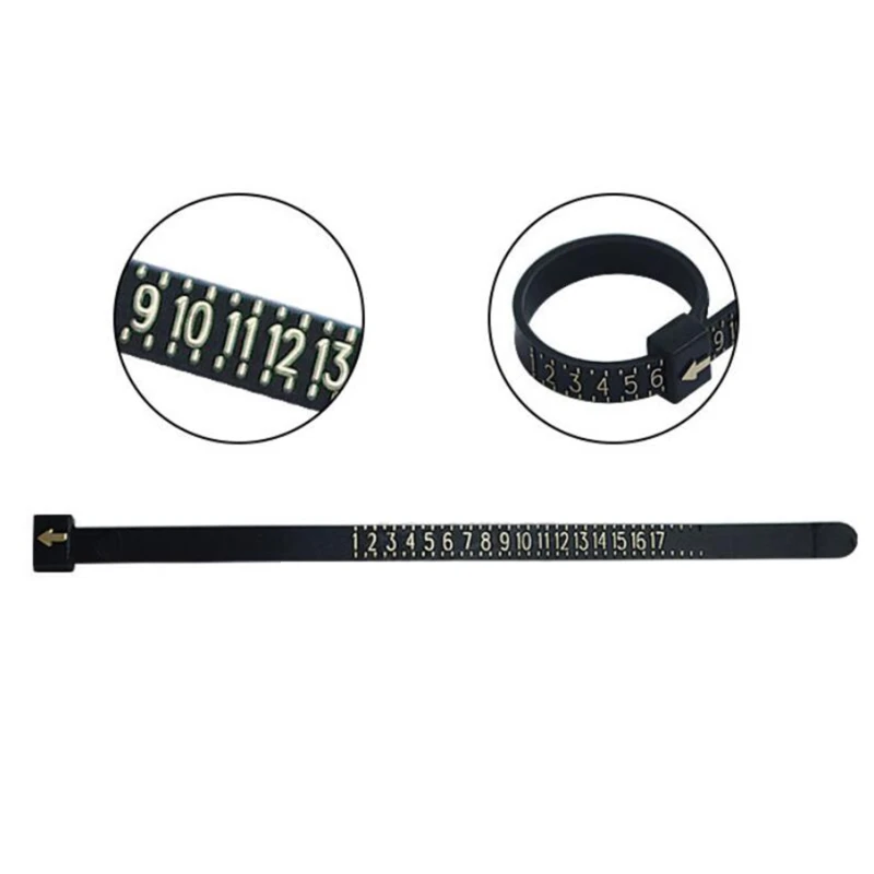 Measuring Finger Standard Ring US Hong Kong JPN Europe Soft Ruler Mouth Hand Circumference Size Number Tool | Украшения и