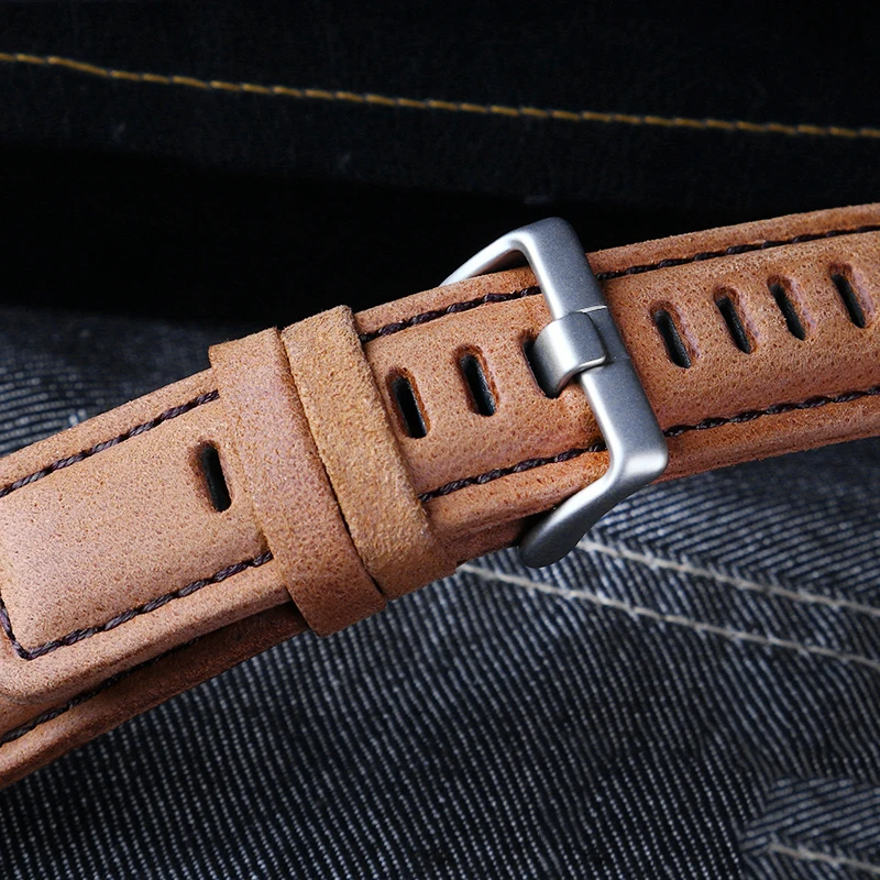 Ремешок для часов из натуральной кожи сменный Timex tide T45601 T2N721 T2N720 E-tide Compass |