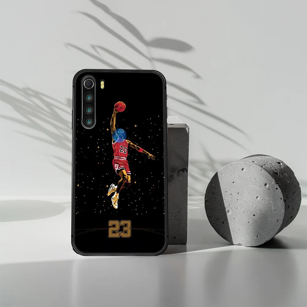 

basketball star Jordan Phone Case Cover Hull For XIAOMI Redmi 7 7a 8 8a 9 9a NOTE 6 7 8 8t 9 9s Pro Max 4X black Waterproof