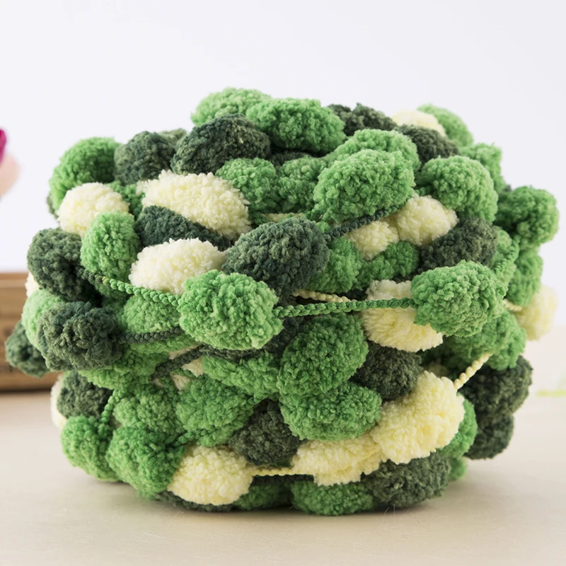 3 шт. * 130 г толстая нить для вязания жемчужный шар сетчатая вязание шерсть t4|thick yarn