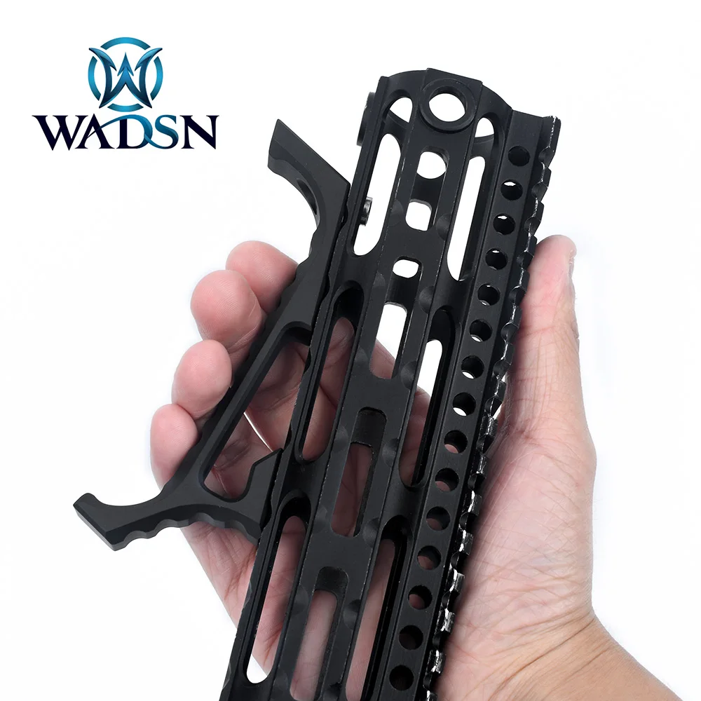

WADSN Airsoft M-LOK KEYMOD VP23 Angled Hand Stop Kit Hunting Rifle Metal Hanguard Blocker Fit Mlok Keymod Rail Gun Accessories