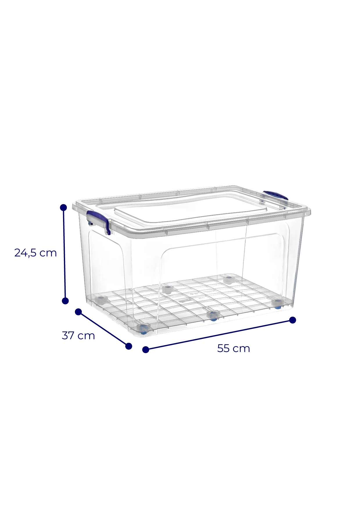 

Pd Home 30 lt Clear Box Storage Box
