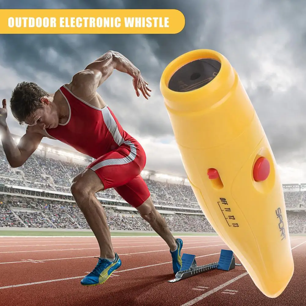 

Electronic Whistle With Lanyard 3 Tone High Volume Whistle